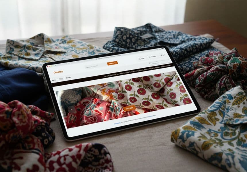 Oneira - Ecommerce Clothing Website