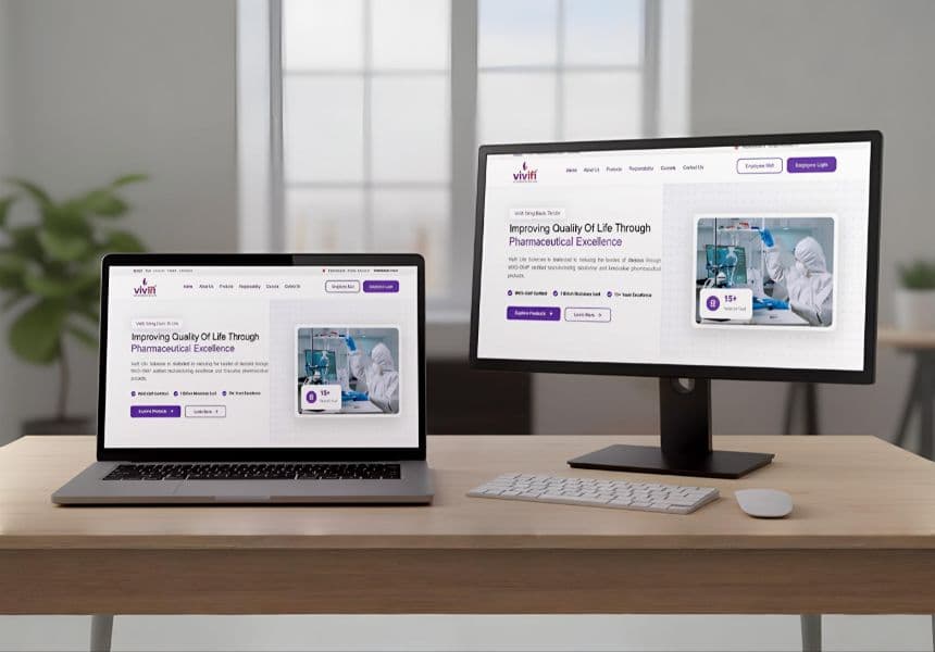 Vivifipharma - Medical Website